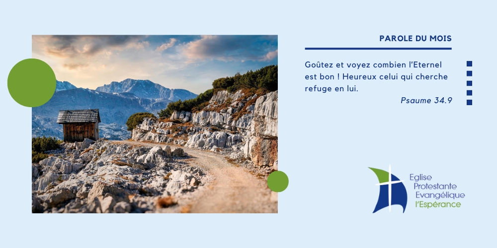 Psaume 34.9 Parole du mois